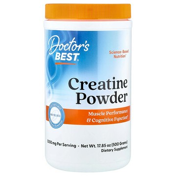 Doctor's Best, Creatine Powder, Unflavored, 17.85 oz (500 Grams)