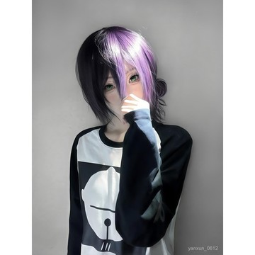 電鋸人蕾塞cos衕款黑白插肩長袖T恤女二次元動漫痛衣週邊cosplay cosplay套裝 女裝 周邊 cos服
