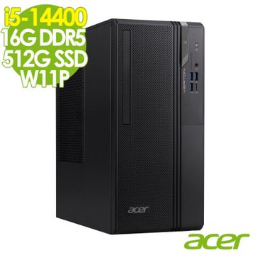 Acer 宏碁 Veriton VS2720G 商用電腦 (i5-14400/16G/512G SSD/W11P)