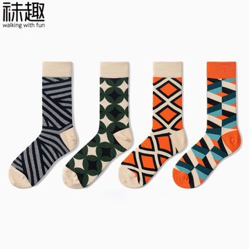 襪子男中筒襪加大秋冬男士大碼男襪長襪潮襪街頭加肥加寬長筒襪