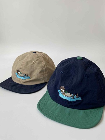 Underline Otter Floating Nylon Biggie 棒球帽 / 成人適用