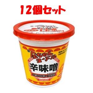 優良配送「徳島製粉」　金ちゃんヌードル辛味噌　12個(1ケース)　79g