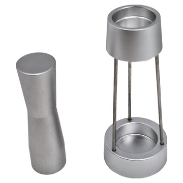 卡特屋 咖啡攪粉針組8針 304不鏽鋼 含底座  銀色  1個