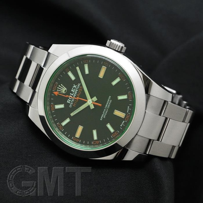 ROLEX ミルガウス黒 116400GV 未使用