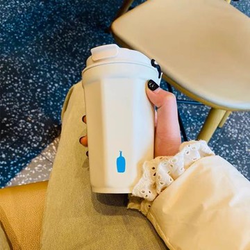 日本Blue Bottle 咖啡杯藍瓶子陶瓷內膽密封隨行杯保冷保溫杯ins