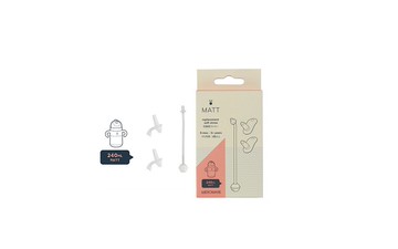 meroware MATT 不鏽鋼保溫吸管杯吸管替換裝 - 新包裝