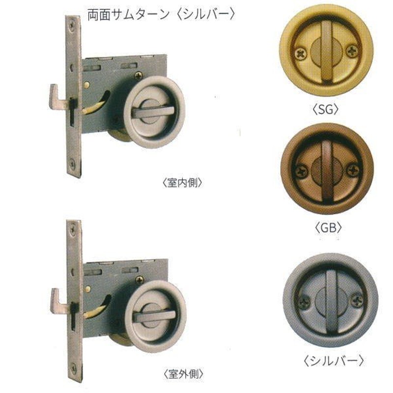 長沢製作所 古代 チューブラー本締錠 NT-T-60 NFシリンダー 22045GB - 5