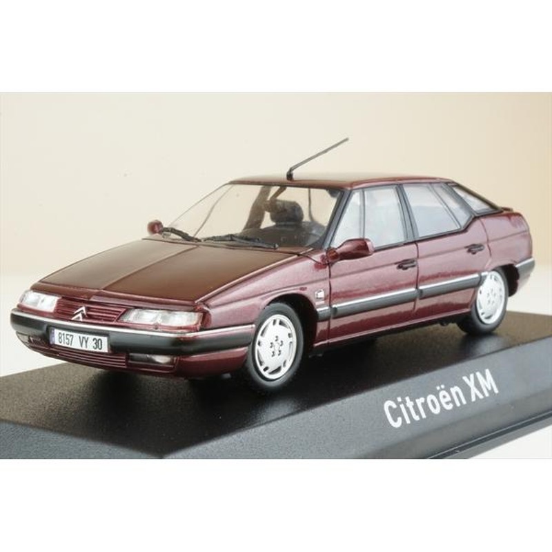 ノレブ 1/43 シトロエン XM 1995 チェリーレッド 完成品ミニカー 