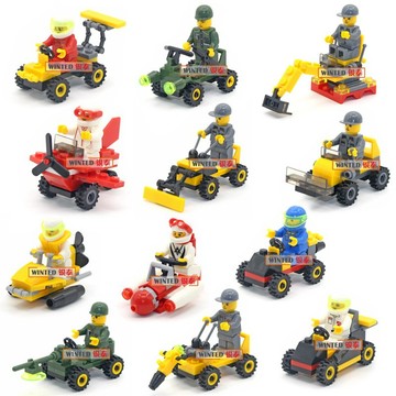 現貨《顆粒積木E5J】MINI汽車拼插小顆粒積木玩具 ♥ 顆粒積木汽車系列 ♥ 拼裝玩具 樂*玩具 幼兒園禮物 積木玩具