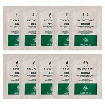 THE BODY SHOP美體小舖 雪絨花 漾顏奇肌活顏素1ML*10入組