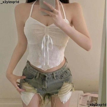 【性感辣妹設計】白色內搭背心 小吊帶背心 女內吊帶 性感背心 夏季打底 短款外穿 無袖抹胸上衣 背心上衣 短款上衣