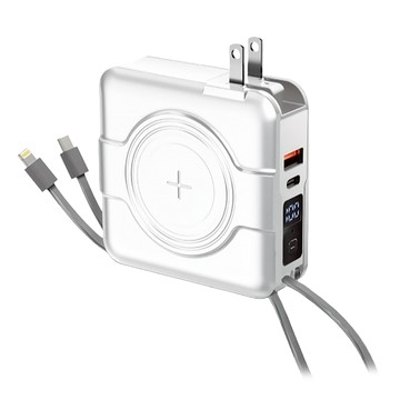 POLYWELL 寶利威爾 行動電源 280g  KPB-2305  白色