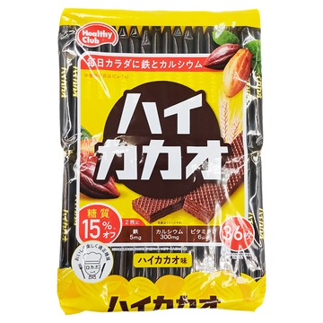 Healthy Club 威化餅乾  含鐵和鈣  36枚  252g  1袋