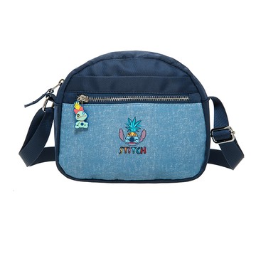 StitcH 星際寶貝史迪奇 側背包 藍色 聚酯纖維  20 x 8 x 17cm