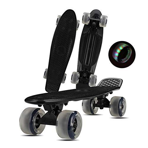 HONSAN スケートボード スケボー 22インチ クルーザー ABEC11製ベアリング LED 光るタイヤ 高精度 集中力や平衡感覚? |  LINEブランドカタログ