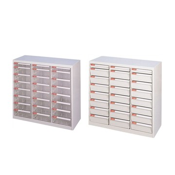 DAHFU 大富 B4 落地型效率櫃 透明/耐衝擊抽屜 W931xD402xH740mm/個 SY-B4-245G/NG