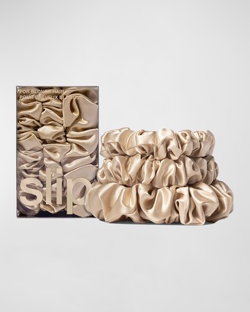 Back To Basics Assorted Scrunchies, Set of 3