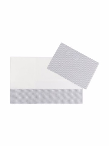 Emporio Armani Kids - crib bedding set - kids - Cotton - One Size - White