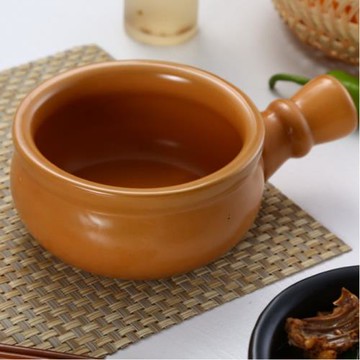 單柄鼓陶瓷砂鍋炒鍋奶鍋嬰兒寶寶熱奶熬粥煮面小鍋煲湯炒菜鍋家用