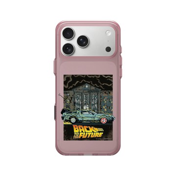 iPhone 17 Pro Max Clear (相機按鈕) 晶醺玫 - Back to the future - Back To The Future Thunderstorm