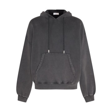 Off-white - Black And Neon Green Cotton Super Moon Sweatshirt