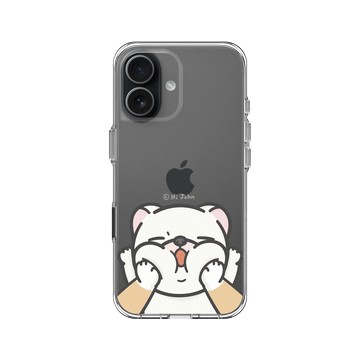 iPhone 17 Clear Case（相機按鈕） 透明 - 嗨小強 Hi John - 擠小強
