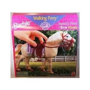 Barbie Sweety Walking Pony Barbie Riding Club NIB 1997