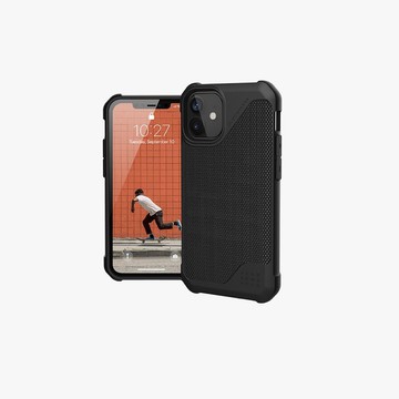 UAG iPhone 12 mini 耐衝擊保護殼-軍用黑