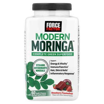 Force Factor, Modern Moringa™, Strawberry Passionfruit, 60 Soft Chews