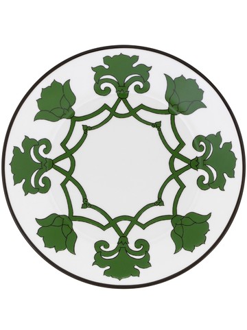 Pinto Paris - Jaipur porcelain dessert plate - unisex - Porcelain - One Size - Green