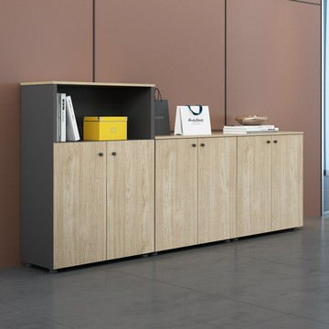 ??快速出貨 可開發票 文件柜 矮柜長條儲物隔斷木質花槽柜檔案資料辦公室靠墻置物地柜