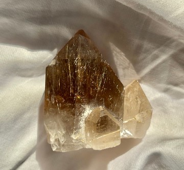 金髮晶 城堡 水晶簇 順髪 貓眼 天然水晶 冰透 擺設 水晶原礦