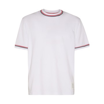 Thom Browne - White Cotton T-shirt