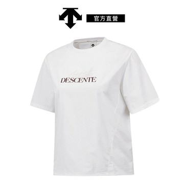 【DESCENTE 迪桑特】女士 透氣涼感短袖T恤 現貨