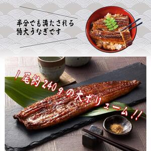 うなぎ蒲焼き4尾入り 960g（蒲焼たれ8袋 山椒付き）