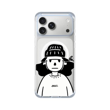 iPhone 17 Pro Max ClearX (MagSafe 兼容) 冰透藍 - Abei - Maskboy Solo