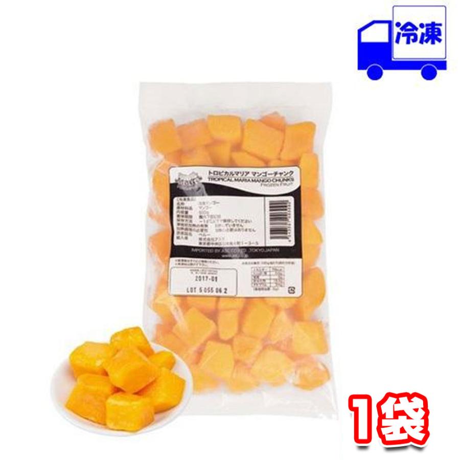 アスク トロピカルマリアマンゴーチャンク 500g