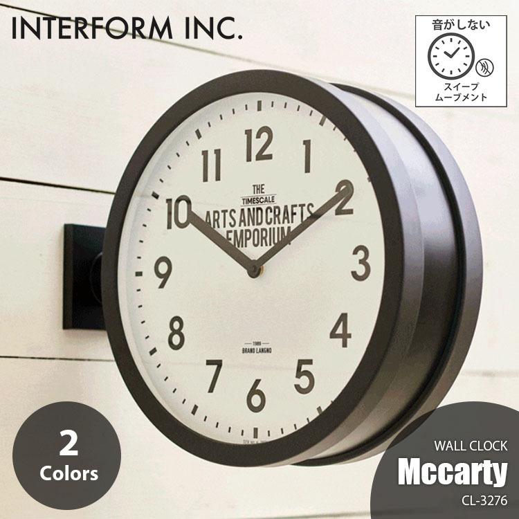 INTERFORM INC. インターフォルム 掛け時計 スイープムーブメント 北欧