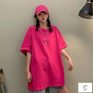 【XL-8XL大尺碼】👩短袖t恤 大尺碼上衣 短袖上衣 bf風寬鬆大碼胖mm300斤學生短袖上衣韓版半袖中長款insT