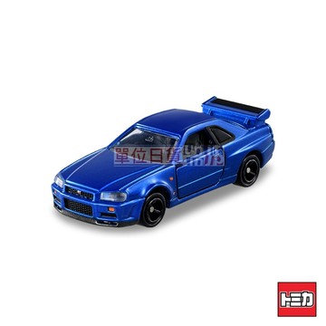 『 單位日貨 』 日本正版 TOMICA 多美 REBORN 日産 Skyline GT-R R34 車門可開