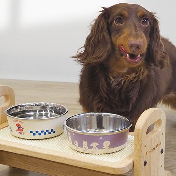 【日本DoggyMan】寵物用餐酒館不銹鋼止滑碗