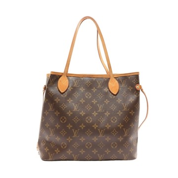 LOUIS VUITTON LV 路易威登 Neverfull MM 肩背包 棕色 原花帆布 M40995 【二手名牌BRAND OFF】
