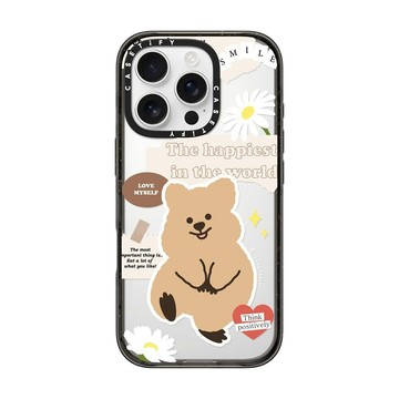 CASETiFY 保護殼 iPhone 16 Pro/16 Pro Max 短尾矮袋鼠世最樂 Happiest KKOTKA in the world by Young Forest