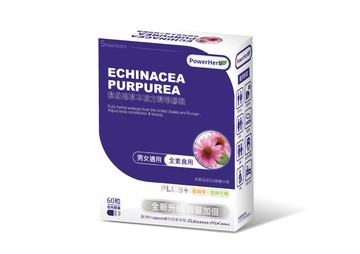 橙心  奇力素-紫錐菊草本精華膠囊60顆/盒