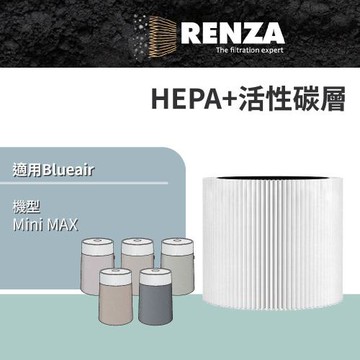 適用 Blueair Mini MAX 空氣清淨機 HEPA+活性碳 濾網 濾芯 濾心