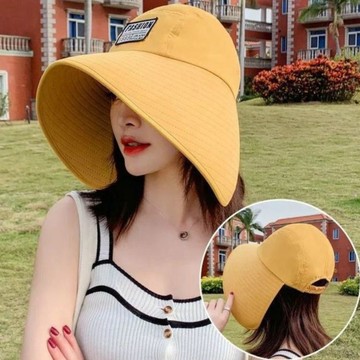 領卷💕免運 遮陽帽 大帽檐 防曬帽 大帽沿 漁夫帽 海灘帽 棒球帽 可折疊