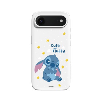 iPhone Air SolidX 白 - 迪士尼-史迪奇 Disney Stitch - 史迪奇 - 毛茸茸超可愛