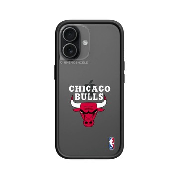 iPhone 17 Mod NX -邊框背蓋組合 (相機按鈕) 黑 - NBA - Logo-芝加哥公牛 Chicago Bulls - Light