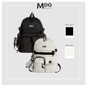 MDQ 學生後背包 多隔層雙肩包 女 大容量後背包 休閒後背包91F104