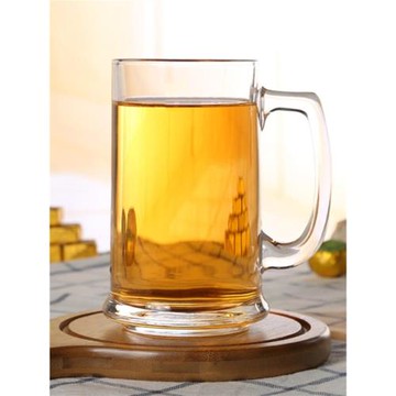 2025新款玻璃杯水杯茶杯酒杯帶把手杯子不帶蓋輕奢高檔高級感